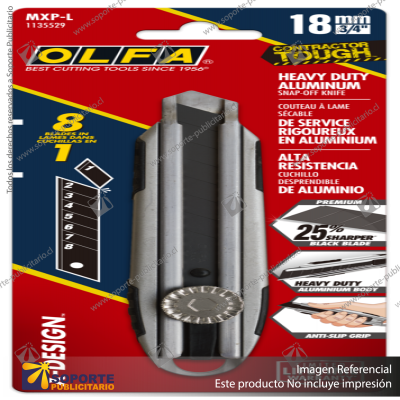 18MM DIE-CAST ALUMINUM HANDLE RATCHET KNIFE | MXP-L VARIATION: DEFAULT TITLE